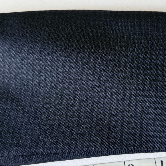 Matthew Adams Dolan Virgin Wool Gingham Blazer/Navy/Black/Small - Picture 6 of 16